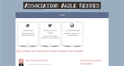 Desktop Screenshot of agilerennes.org
