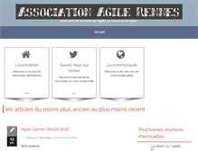 Tablet Screenshot of agilerennes.org
